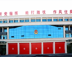 消防队消防联动门